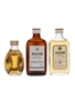 Haig's Dimple, Gold Label & Fine Old Bottled 1980s 3 x 5cl / 40%