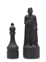 Beneagles King & Pawn Chess Pieces Bottled 1970s 5cl / 40%