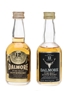 Dalmore 12 Year Old Bottled 1980s & 1990s 2 x 5cl / 40%