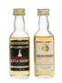 Auchentoshan Pure Malt & 10 Year Old Bottled 1980s 2 x 5cl