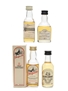 Single Malts Cragganmore, Dalwhinnie, Glenfarclas, Glen Grant 4 x 5cl