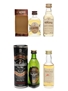 Assorted Malts Cardhu, Glenfiddich, Glen Moray, Inchgower 4 x 5cl / 40%