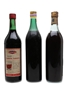 Cora, Gancia & La Grassa Vermouth Bottled 1960s 3 x 100cl