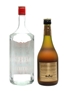 Borzoi Vodka & Napoleon VSOP Bottled 1970s 100cl & 75cl