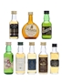 8 x Blended Scotch Whisky Miniature 