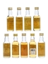 9 x Blended Scotch Whisky Miniature 