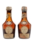 Benedictine B and B Cachet Or Bottled 1950s 2 x 25cl