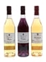 Briottet Liqueurs Liqueurs de Violette, Melon & Rhubarbe 3 x 70cl