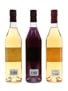 Briottet Liqueurs Liqueurs de Violette, Melon & Rhubarbe 3 x 70cl