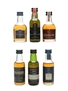 Classic Malts Distillers Edition Set Talisker 1986, Lagavulin 1979, Dalwhinnie 1980, Cragganmore 1984, Glenkinchie 1986, Oban 1980 6 x 5cl