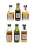 Classic Malts Distillers Edition Set Talisker 1986, Lagavulin 1979, Dalwhinnie 1980, Cragganmore 1984, Glenkinchie 1986, Oban 1980 6 x 5cl