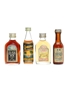 Assorted Jamaican Rum Coruba, Black Heart Rum, Lemon Hart, Screech 4 x 4.7cl-5cl