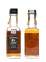 Jack Daniel's & Jim Beam Bottled 1960s-1970s 4.7cl & 5cl