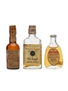 3 x Blended Scotch Whisky Miniature 