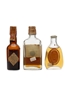 3 x Blended Scotch Whisky Miniature 