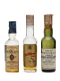 3 x Blended Scotch Whisky Miniature 