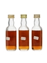 Macallan 8 & 10 Years Old 3 x Miniature 