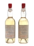 Szilva Plum Brandy Bottled 1950s 2 x 75cl / 40%