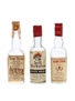 3 x Blended Scotch Whisky Miniature 