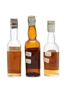 3 x Blended Scotch Whisky Miniature 