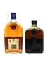 Courvoisier & Hine Cognac Bottled 1970s & 1990s 2 x 35cl / 40%