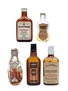 5 x Blended Scotch Whisky Miniature 