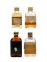 4 x Blended Scotch Whisky Miniature 