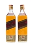 Johnnie Walker Red Label Bottled 1970s 2 x 75cl