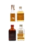 4 x Blended Scotch Whisky Miniature 