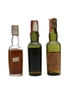 3 x Blended Scotch Whisky Miniature 