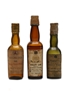 3 x Blended Scotch Whisky Miniature 