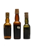 3 x Blended Scotch Whisky Miniature 