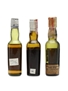 3 x Blended Scotch Whisky Miniature 