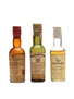 3 x Blended Scotch Whisky Miniature 