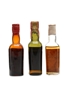 3 x Blended Scotch Whisky Miniature 