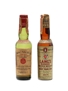 2 x Blended Scotch Whisky Miniature 