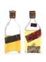 Johnnie Walker Black & Red Label 2 x Miniature 