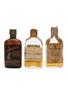 3 x Blended Scotch Whisky Miniature 