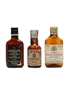 3 x Blended Scotch Whisky Miniature 