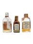 3 x Blended Scotch Whisky Miniature 