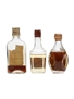 3 x Blended Scotch Whisky Miniature 