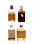 4 x Blended Scotch Whisky Miniature 