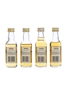 4 x Inverarity Single Malt and Blended Scotch Whisky Miniature 