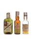 3 x Blended Scotch Whisky Miniature 