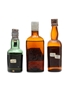 3 x Blended Scotch Whisky Miniature 