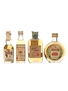 Bagpipe, King's Choice, John Brown's, Stewart's Of Dundee Bottled 1950s-1970s 4 x 4.7cl-5cl