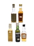 5 x Blended Scotch Whisky Miniature 