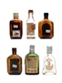 6 x Blended Scotch Whisky Miniature 