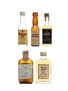 5 x Blended Scotch Whisky Miniature 