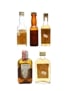 5 x Blended Scotch Whisky Miniature 